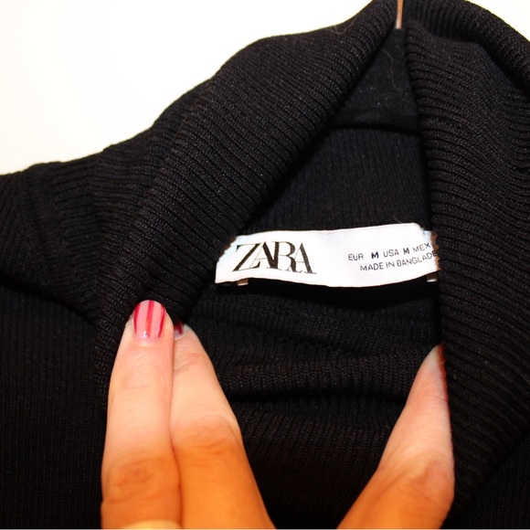 Zara Sweaters - ZARA Women's Black Turtleneck Sweater